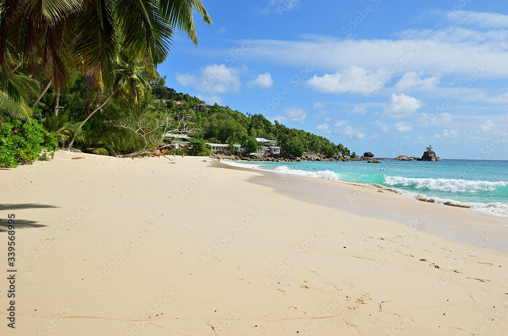 Tropical beach, Seychelles