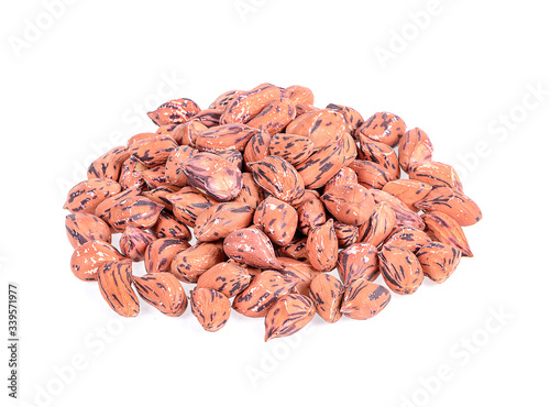 Penuts isolated on a white background photo