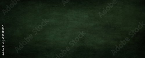 Dark green background with black shadow border and old vintage painted texture