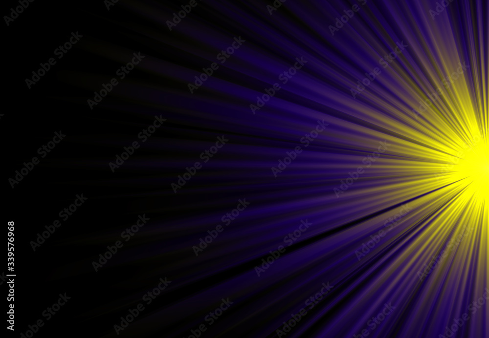 Fototapeta premium Modern lens flare red background streak rays (super high resolution) 