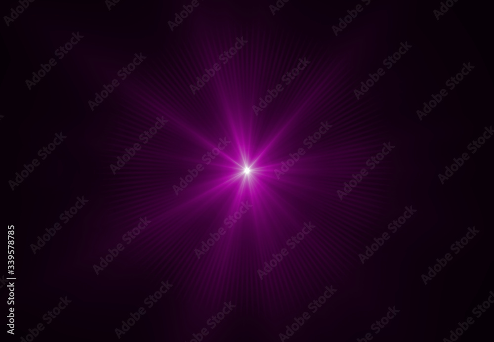 Modern lens flare red background streak rays (super high resolution)