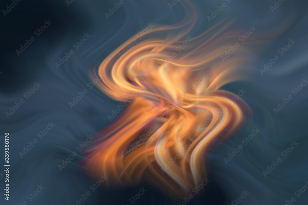 Fototapeta premium Colorful abstract background and many shapes with contrast colour