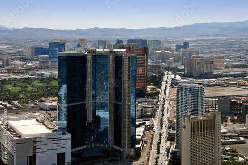 Photography Las Vegas Skyline from the Stratosphere Tower, Nevada, USA