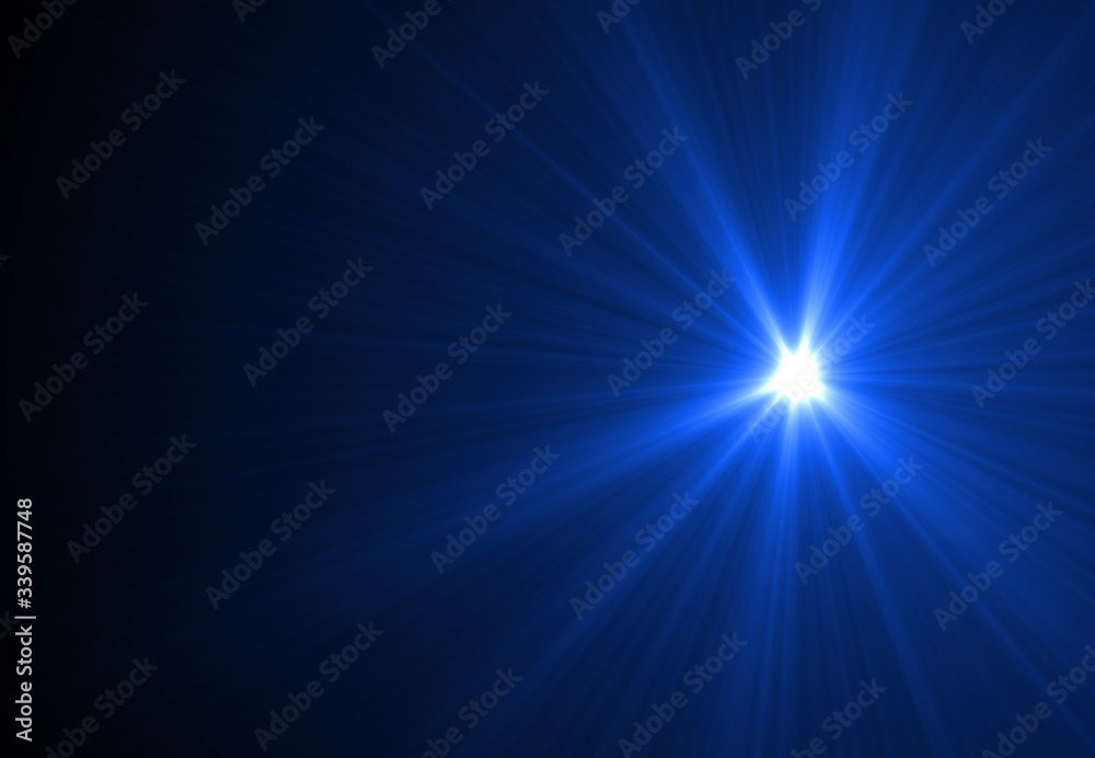 Modern lens flare red background streak rays (super high resolution)