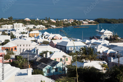 colorful town of St. George Bermuda
