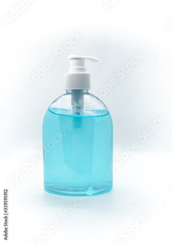 Alcohol gel hand sanitizer cleaners in bottle for anti becteria and protect from virus desease