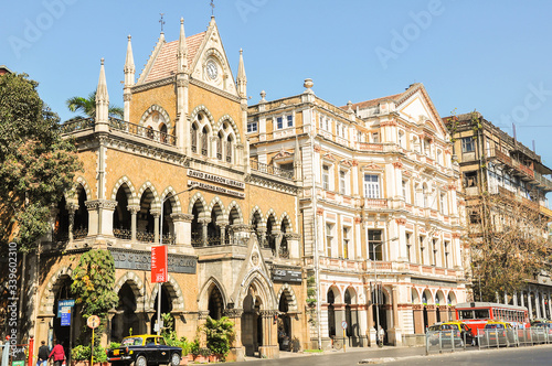 Mumbai, India-MARCH 04,2013: David Sassoon LIBRARY Building, an architectural monument of MUMBAY CITY