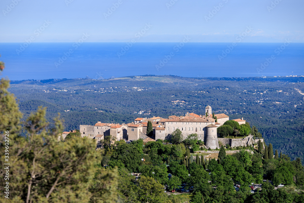 Gourdon, labellisé Les Plus Beaux Villages de France, Parc Naturel Régional des Préalpes d'Azur