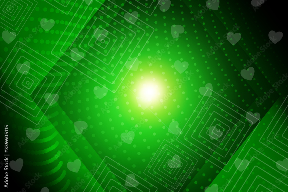 Fototapeta premium abstract, green, digital, light, pattern, technology, illustration, wallpaper, design, texture, computer, web, blue, art, backdrop, binary, black, data, color, artistic, graphic, wave, internet, net