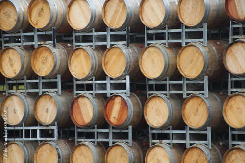 barrels of wine