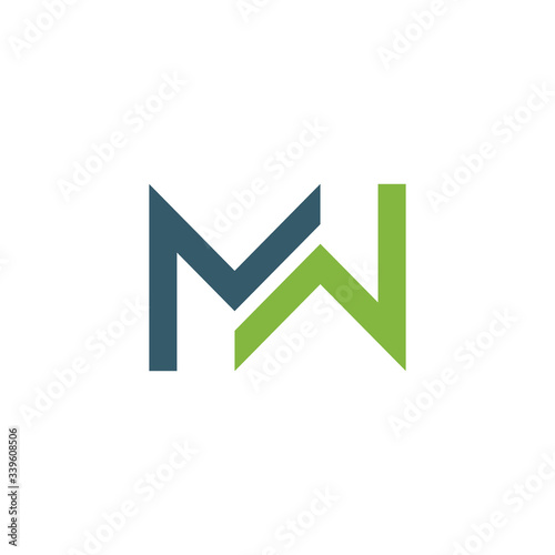 Wallpaper Mural Letter M abstract logo icon design template Torontodigital.ca