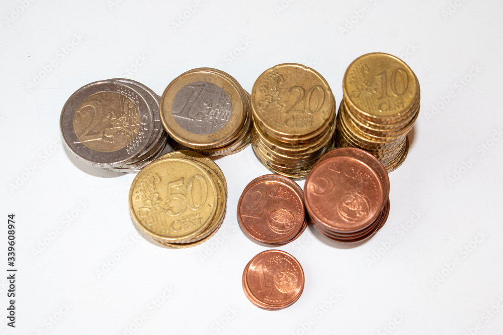 Todas las monedas de Euro clasificadas por su valor Todas las monedas de Euro clasificadas por su valor
