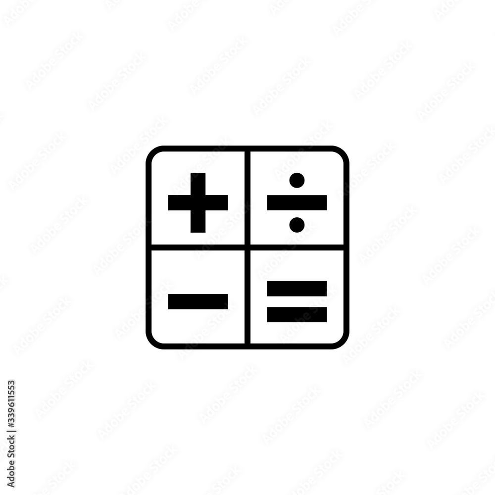 Calculator icon, Calculator sign and symbol vector Design Calculator icon, Calculator sign and symbol vector Design