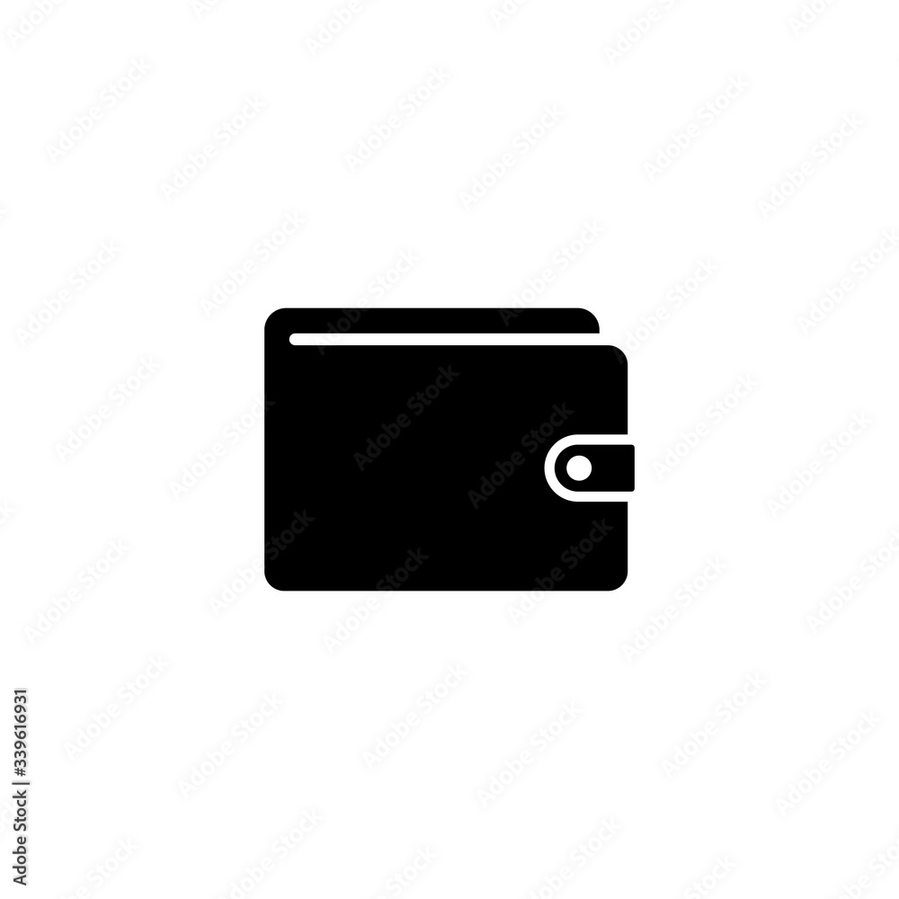wallet icon, wallet sign and symbol vector design wallet icon, wallet sign and symbol vector design