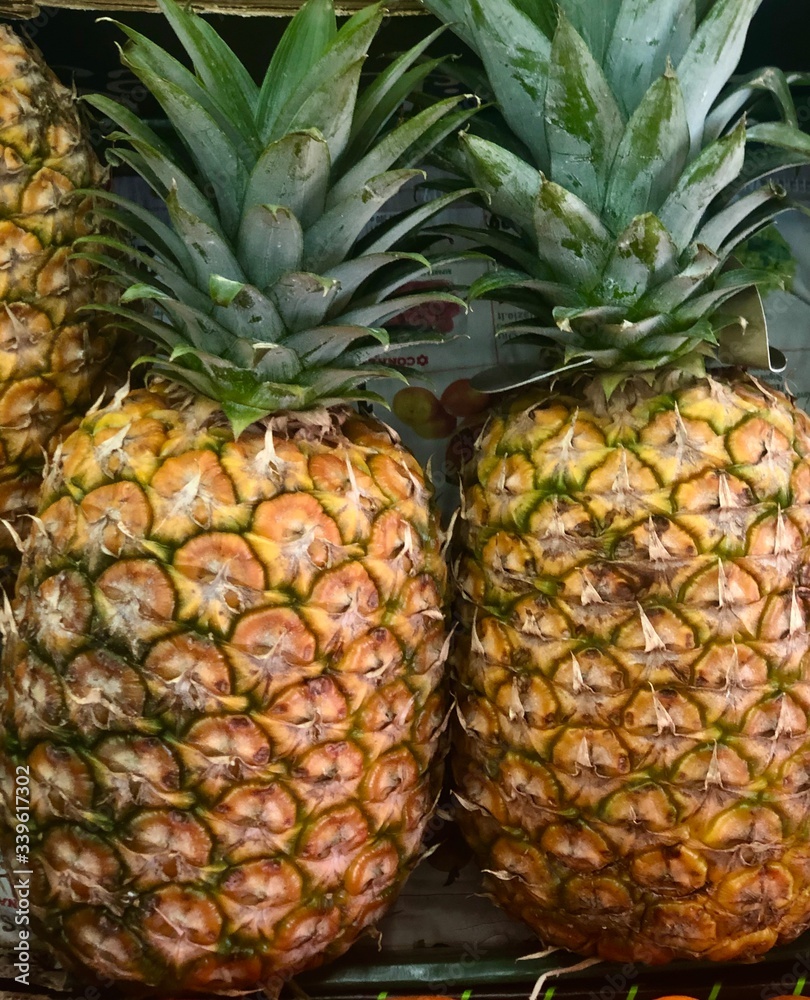 pineapple on the market pineapple on the market