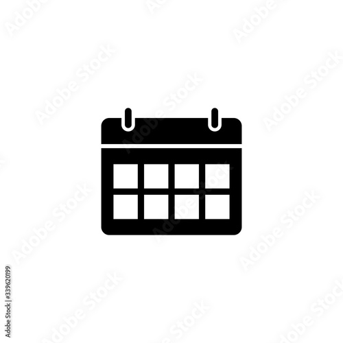 Calendar icon, Calendar sign and symbol vector design