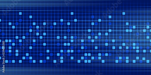 vector blue background abstract technology communication data Science