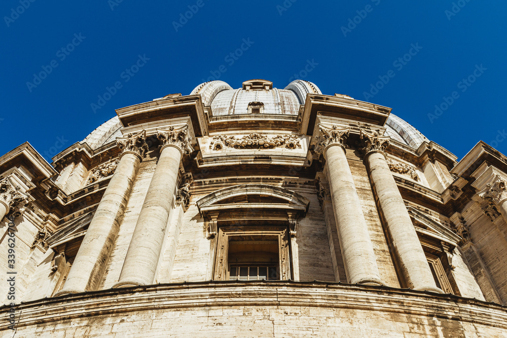 Vatican ancient catholic monument, Italy. Vatican ancient catholic monument, Italy.