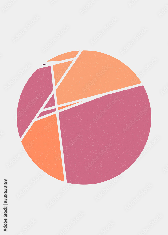 Mondrian style art colorful logo design illustration Mondrian style art colorful logo design illustration