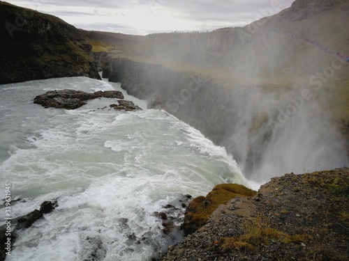Fototapeta Naklejka Na Ścianę i Meble -  Catarata de Gullfoss,Islandia