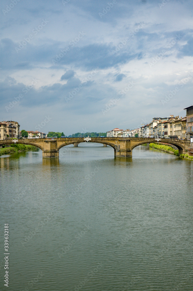 Obraz premium ponte vecchio bridge florence italy