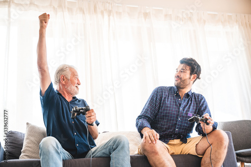 Happy two age generations m...
