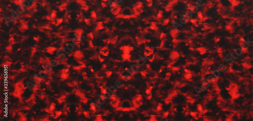 Abstract background with red and black spots