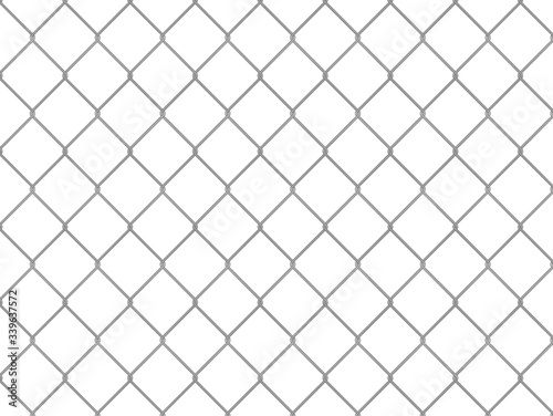 Design with chain link fence, easy to combine in seamless pattern