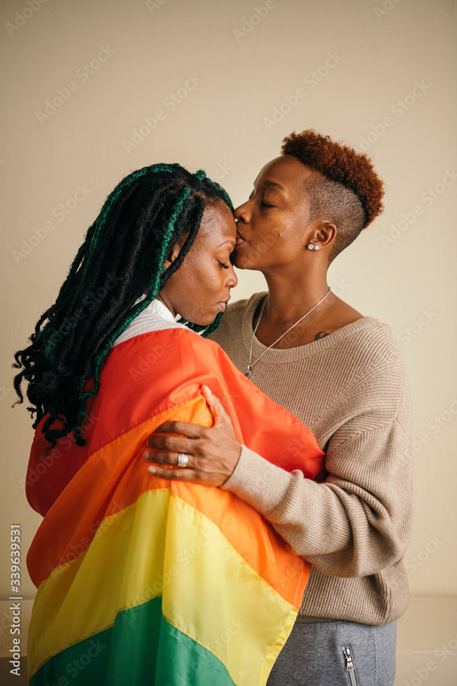 Fototapeta premium Lesbian couple love