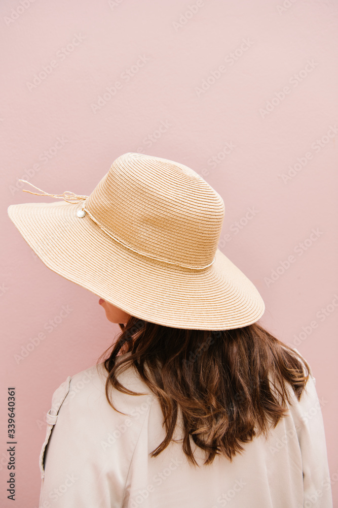 Fotografie Woman wearing a hat