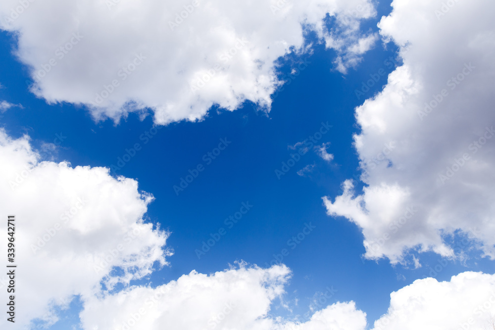 Blue sky with cloud. Clearing day and Good weather in the morning. Blue sky with cloud. Clearing day and Good weather in the morning.