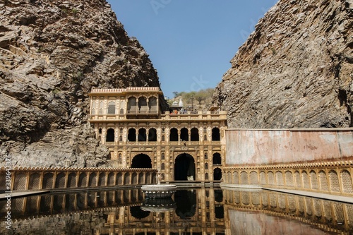 Monkey temple near Jaipur, Rajasthan