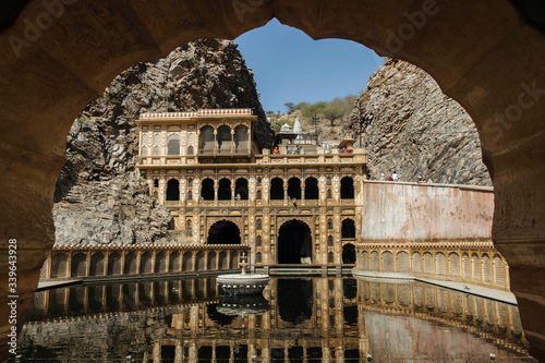 Monkey temple near Jaipur, Rajasthan