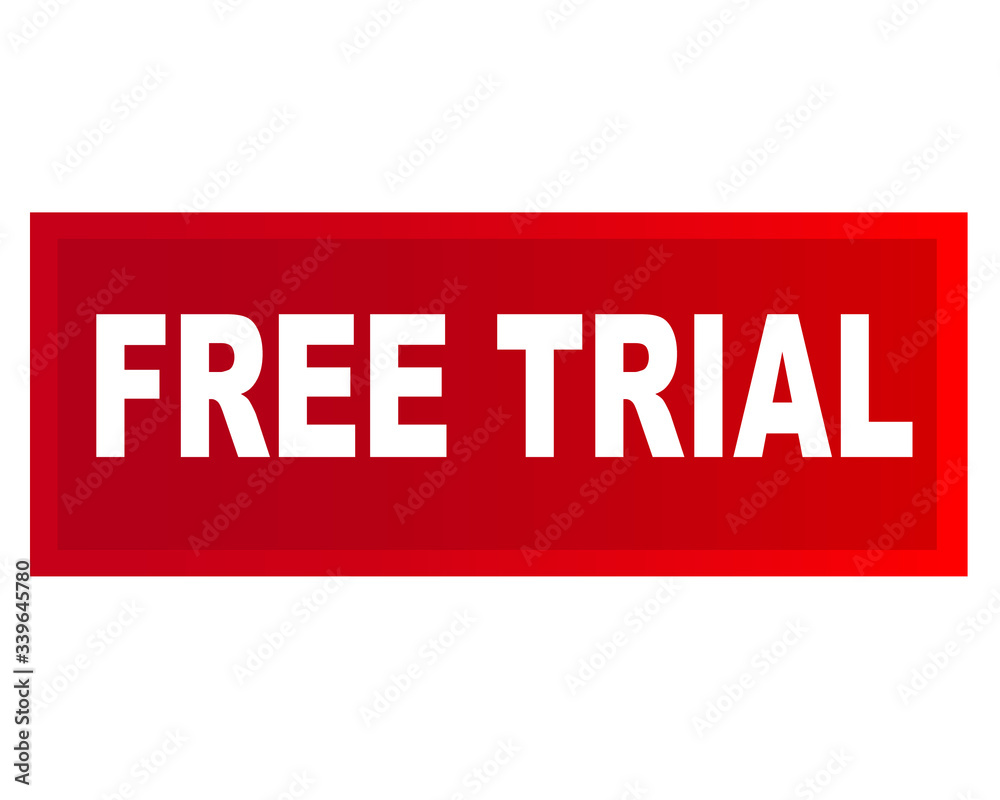 Free trial Sticker. Free trial flat vector sign.
Free trial Sticker. Free trial flat vector sign.