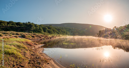 Gourits River African Landscape with early sunrise