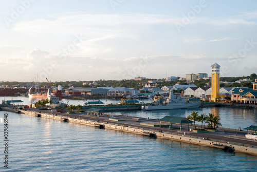 Nassau City Port in Early Morning © Ramunas