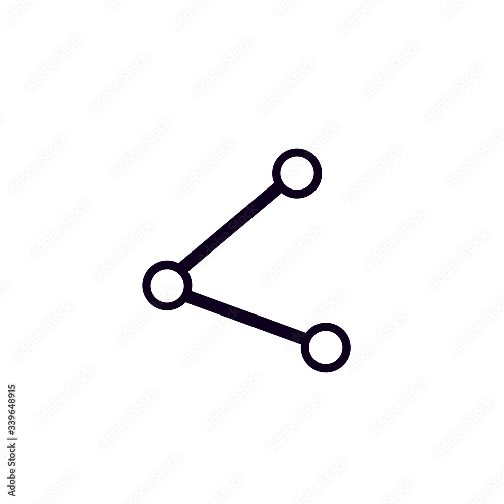 Global networking icon. Social connections on white background. Global networking icon. Social connections on white background.