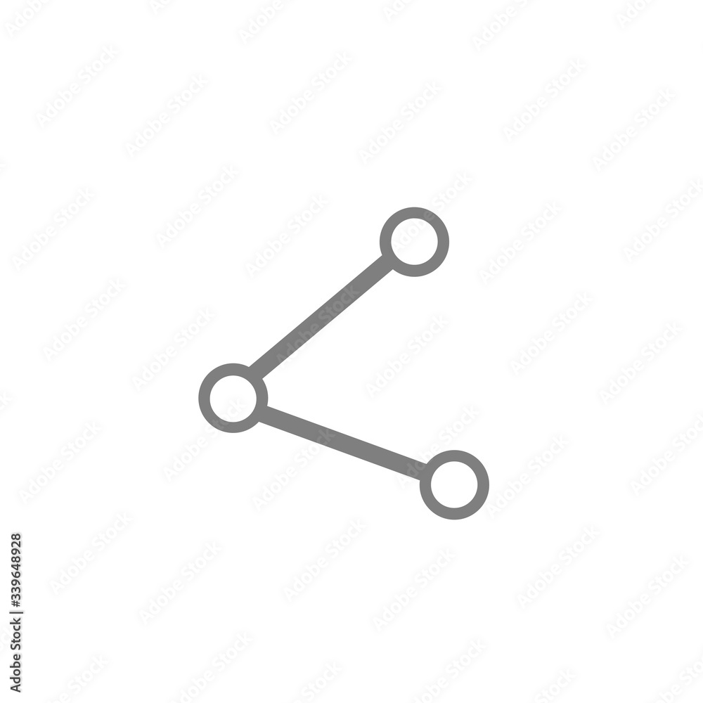 Global networking icon. Social connections on white background. Global networking icon. Social connections on white background.