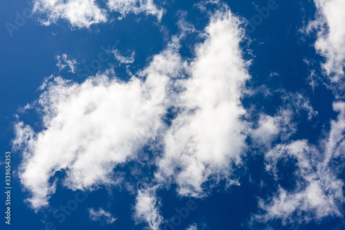 Clouds in the sky. Sky background with