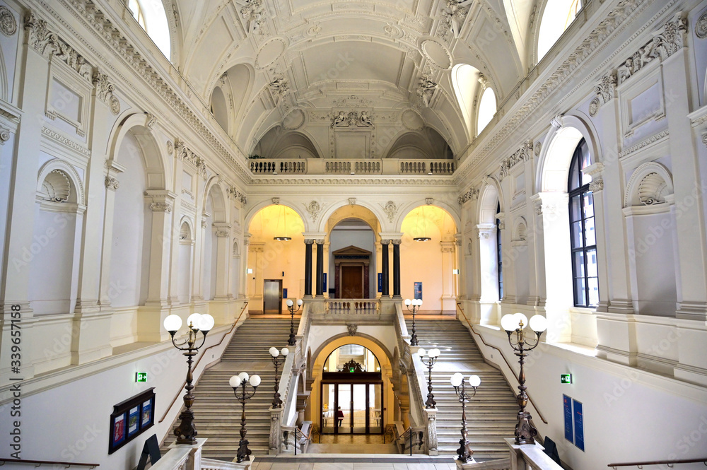 Vienna, Austria - May 19, 2019 - The University of Vienna is a public university located in Vienna, Austria.