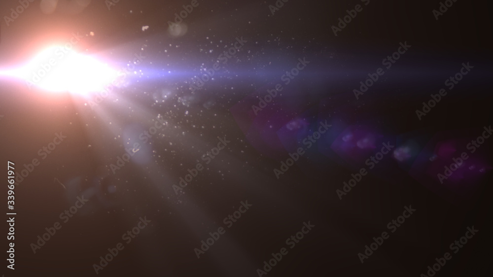 Modern lens flare red background streak rays (super high resolution)	
