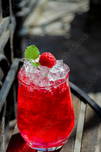 strawberry mojito cocktail