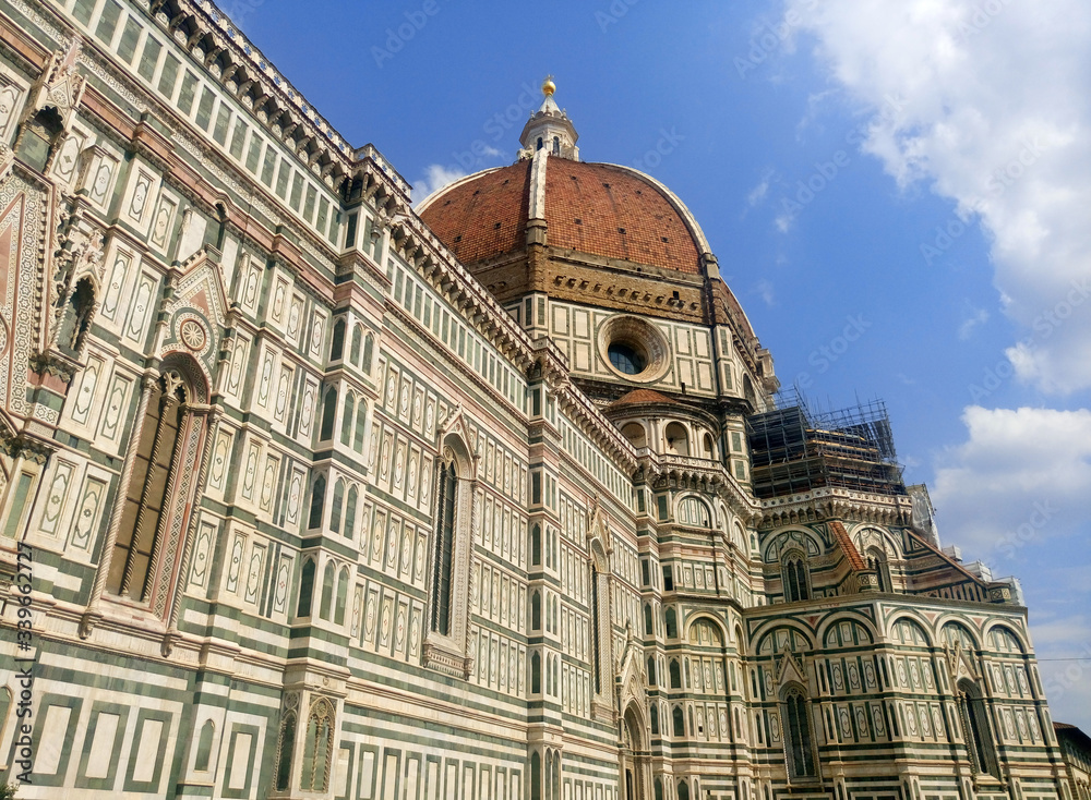 The majestic Florence Cathedral. Tuscany. Italy