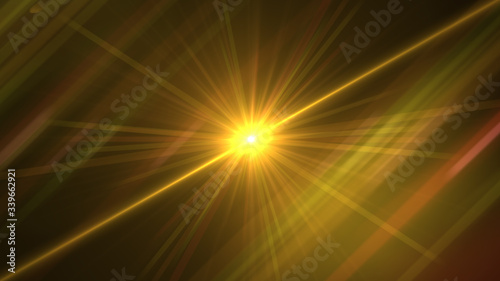 Modern lens flare red background streak rays (super high resolution) 