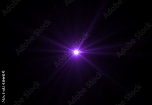 Fototapeta Naklejka Na Ścianę i Meble -  Modern lens flare red background streak rays (super high resolution)	
