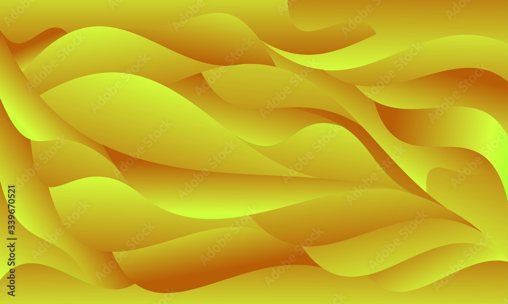 abstract liquid background. yellow gradient color abstract liquid background. yellow gradient color
