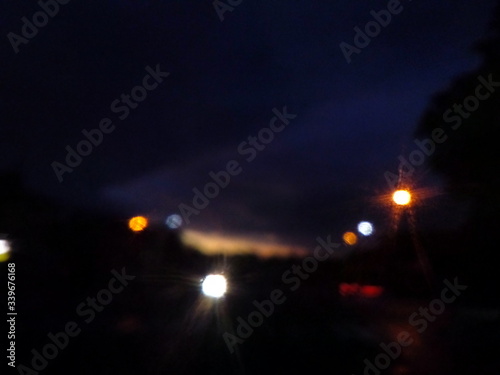 lights in the night town © S. Gorokhivskyi