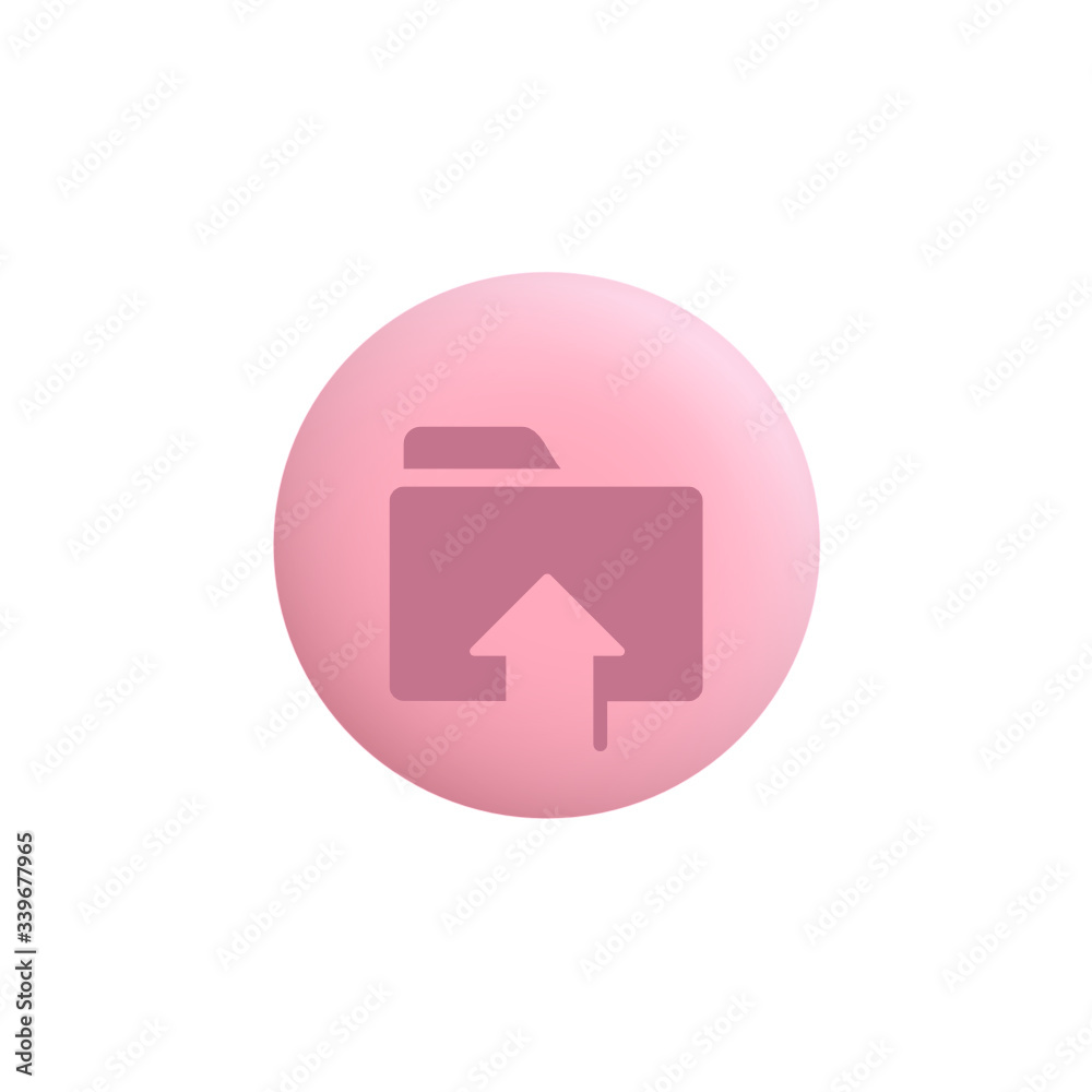 Upload Online - Modern App Button Upload Online - Modern App Button