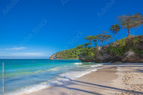 beautiful beach ilig iligan beach, Boracay island, Philippines. © MuratTegmen