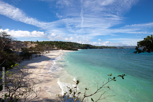 beautiful beach ilig iligan beach, Boracay island, Philippines.